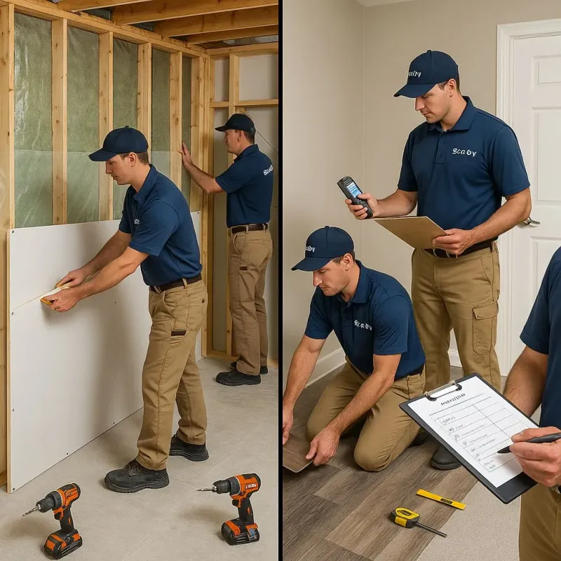 Repairs and Reconstruction process in Slater-Marietta, SC