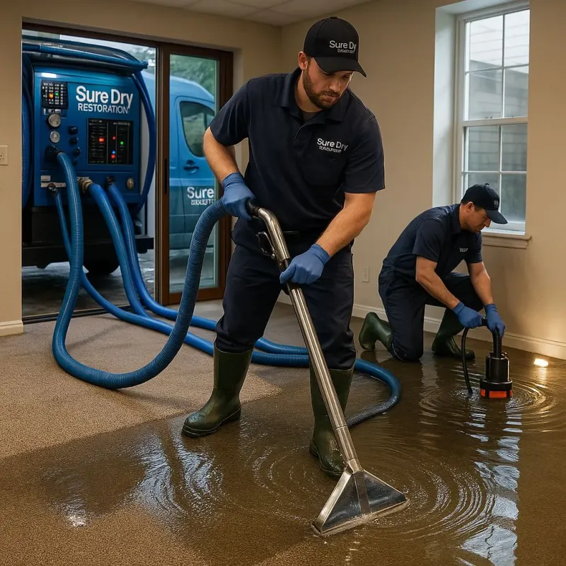 Water Extraction and Removal process in Slater-Marietta, SC